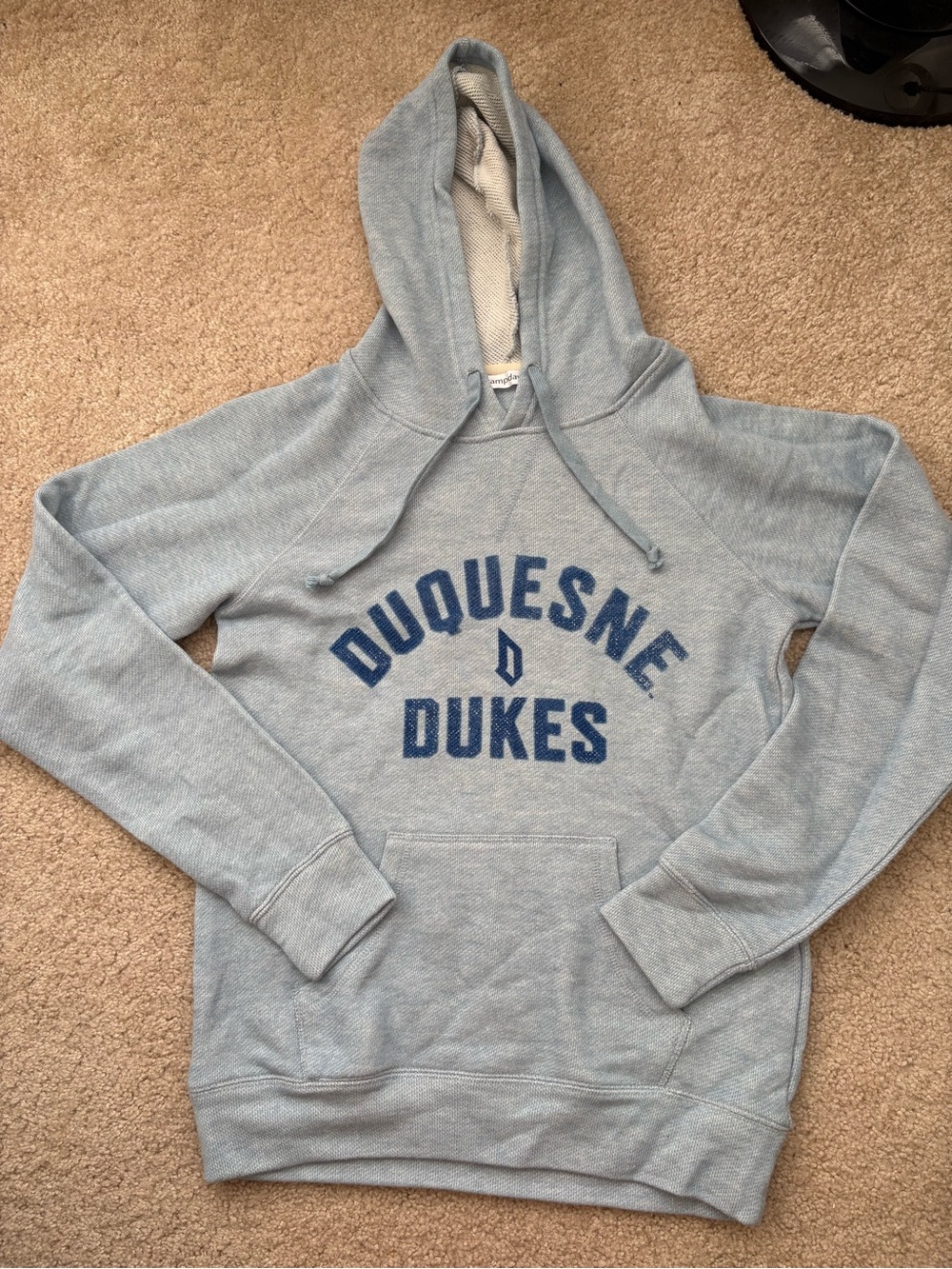 Duquesne Dukes Light Blue Pullover Hoodie
